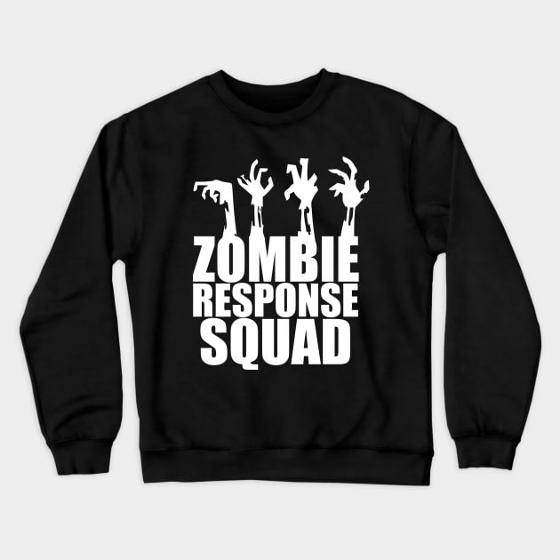 Zombie Response Squad Crewneck Sweatshirt by epiclovedesigns